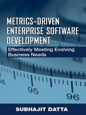 cover image of Metrics-Driven Enterprise Software Development